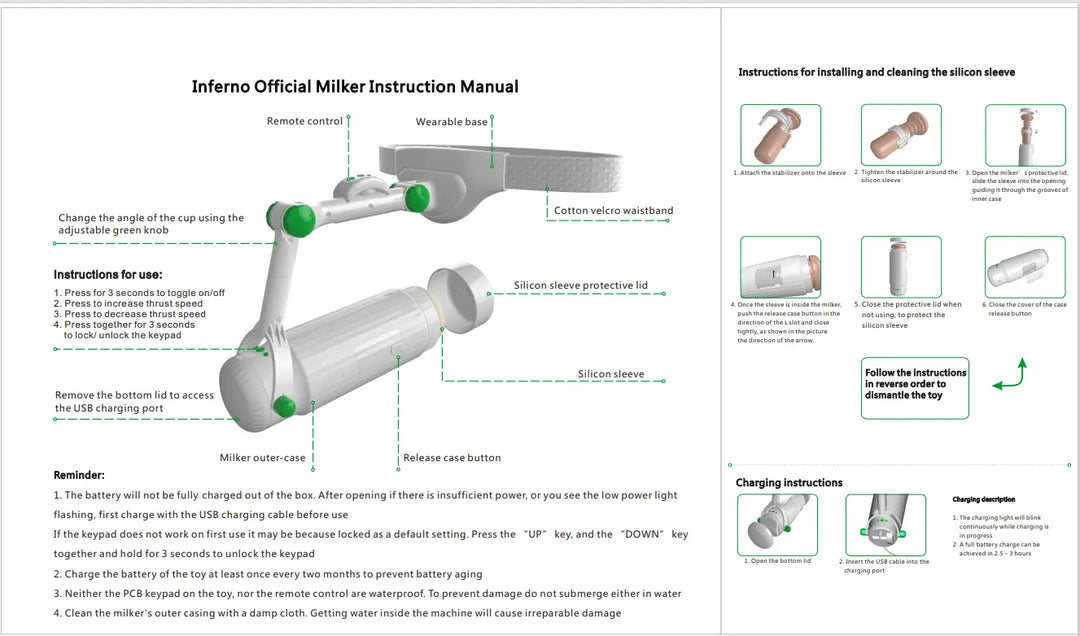 Mariska X Milker GL-J001 Sex Toys - Massagers - Vibrators 6