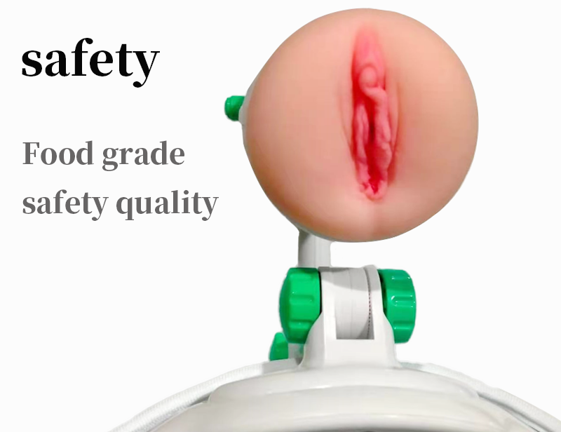 Close-up of a food-grade safety valve with text on a white background